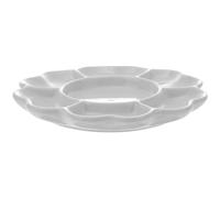 tavolozza Di Ceramica Vernice Ad Acquerello Che Mescola Il Vassoio