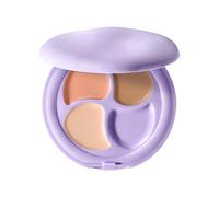 Tavolozza di correttori Full Coverage, Tri-Color Correcting Cream Foundation for Under Eye Dark Circles, Acne Marks & Redness, Long Last Waterproof Blendable Contour for Women