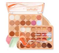 Tavolozza di correttori professionali Full Coverage, 24 colori Correcting & Contouring Cream Palette for Dark Circles, Acne, Redness & Blemishes Contour, Brighten, Corceal for Women & Girls