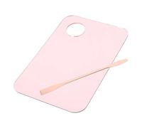 Tavolozza di miscelazione del trucco 9 pezzi tavolozza di trucco acrilico piastra di miscelazione del fondamento strumento di miscelazione spatola vassoio di vernice bordo pigmento colore