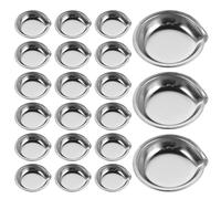 Tavolozza di miscelazione in acciaio inossidabile da 30 pezzi: piastra di