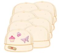 Tavolozza di modelli cappelli per camion, 23 x 19 cm, in legno, per creare toppe personalizzate, design del cappello, layout patch per progettare (8 pezzi)