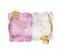 Tavolozza di Nail Art, Palette di Smalto per Chiodo Miscuglio di Nail Art, Palette Smalto Prevenire la Scheda di Colore Gel Che Scivola (PINK)