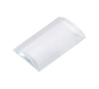 Tavolozza di piastrelle per ciglia 13 × 11 × 2 Piastrelle Curve Supporto di Estensione Ciglia di Grande Volume Tavolozza di Colla di Vetro