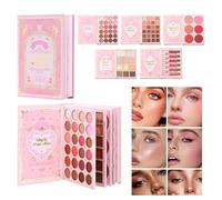 Tavolozza Di Trucco - 70 Colori A Tenuta Lunga | Colori Naturali Trucco Occhi,Per Viaggi Scena Fotografia Serata Incontri Pelle Moglie