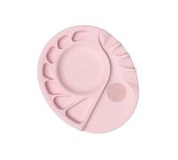 Tavolozza di trucco multifunzionale in silicone per miscelazione del colore e facile pulizia per artisti professionisti e uso quotidiano tavolozza di trucco in silicone