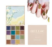 Tavolozza gel per chiodo da 16 colori, luce gel color art per nail art luce richiesto smalto per finitura lucida per la manicure delle nail art fai -da -te (1#grano di pittura ad olio)