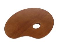 Tavolozza in legno non verniciato Tavolozza per pittura a olio per pittura ad