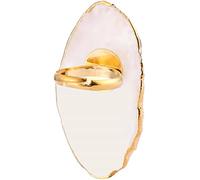 Tavolozza in resina per nail art, tavolozza per miscelare le unghie, supporto per smalto, tavolozza di colori per nail art, tavolozza per manicure, giallo con manico comodo