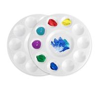 Tavolozza Per Dipingere,2PCS Tavolozza Acquerelli,Tavolozza Acquarelli Per Dipingere,Tavolozza Dei Colori,Tavolozza Di Colori Da Viaggio,Tavolozza Di Colori Per Artisti,Tavolozza Di Miscelazione