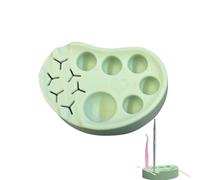 Tavolozza per trucco - Lash Lift Brow Lamination Palette | Tavolozza per sopracciglia riutilizzabile | Tavolozza di miscelazione per trucchi | Tavolozza in silicone con porta attrezzi, per