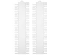 Tavolozza per Unghie 60 Colori Monofacciale in Abs, 2 Pezzi | Espositore Portatile, per Smalto Gel e Punte Artistiche, Adatto a Formazione Universitaria e Laboratorio