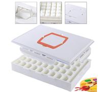 Tavolozza vuota per acquerelli, tavolozza per miscelare colori a guazzo