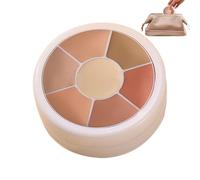 tavolozzas di Correttore in Crema, Palette di Trucco Leggero, Palette per Fondotinta Palettes per Trucco Correttore, Correttores Ideale per Coprire Tutto Il Giorno, Correzione del Colore