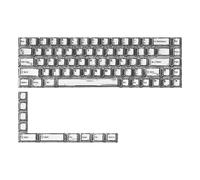 Tavolozze Luci Miste BOWs 78Keys Altezza Originale Keycap Sublimazioni Tinta Keycaps Per 60% Tastiere Meccaniche Keycap