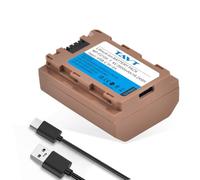 TAVT Batteria NP-FZ100 da 2600 mAh per Sony A6700, A7S III, A7C, A7 III, A7R IIIA, A7R IV, A7R IVA, A7R V, A7 IV, A9II, A9R, A9, A7R IVA, A6600, FX3, A1