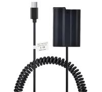 TAVT EN-EL15 EN-EL15C Dummy Batteria per Nikon Z5, Z6, Z7, D750, D810, D800, D7500, D7200, D7100, D850, D7000