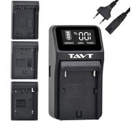 TAVT NP-FZ100 - Caricabatterie per Sony NP-FW50 NP-F970 NP-FM50 NP-FM70 FX3, FX30, A7 III, A7C, A7C R, A7C II, A9, A9 II, ZV-E1 ZV-E10 A7II A7RII A7SII A7R A5000 A60000 A650 0 A6300, NEX-3, NEX-5