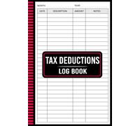 Tax Deductions Log Book: The Ultimate Tool for Tracking Business Expenses and Maximizing