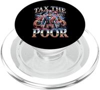 Tax Il povero zio Sam Satira politica PopSockets PopGrip per MagSafe