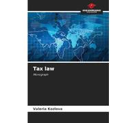 Tax law: Monograph