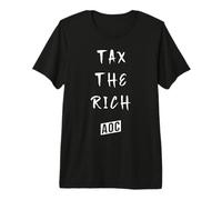 Tax The Rich Abito AOC Alexandria Ocasio Cortez Maglietta Premium