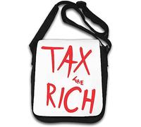 Tax The Rich - Borsa a tracolla bianca