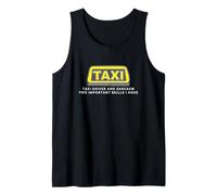 Taxi Driver e Sarcasmo Cab Driving Divertente Taxi Driver Canotta