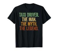 Taxi Regali Taxi Driver L'uomo Il Mito La Leggenda Maglietta