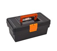 Tayg 110559 - Cassetta per gli attrezzi Basic, 12", 290 x 170 x 127 mm, colore: Nero/Arancione