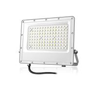 Tayire 100W Faretto LED da Esterno, Faro LED 10000LM Super illuminoso faretti, 144 LED 6500K LED Luce Fari di sicurezza per Giardino, Corridoio, Casa, Illuminazione Interna ed Esterna