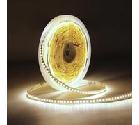 Tayire DC24V SMD Striscia LED 4000K Larghezza 8mm, 10m 180LEDs/m Flessibile Luci LED Nastro Super Luminosa Luci di striscia LED per Feste,Bancone,Decorazioni per la casa(alimentatore non incluso)