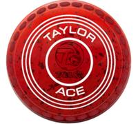 Taylor Ace Coloured Bowls Cherry Red - Set of 4, Heavy, Size 3, Progrip