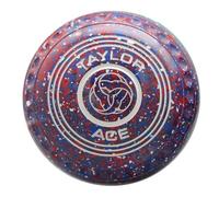 Taylor Ace Coloured Bowls Red/White/Blue - Set of 4, Heavy, Size 3, Progrip