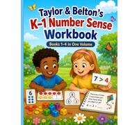 Taylor & Belton K-1 Number Sense Book: Books 1-4
