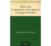 Taylor James Hudson Union & Communion Or Thoughts BOOKH NUOVO