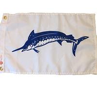 Taylor Made Products 2918 - Bandiera del pesce, in nylon, 30,5 x 45,7 cm, colore: Marlin