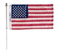 Taylor Made Products 918 - Asta per bandiere in alluminio con clip Charlevoix (918)