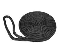 Taylor Made Products, filo di nylon intrecciato doppio, 38 m, 1/2", nero