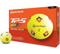 Taylor Made TMJ24 TP5 PIX YLW JPN 12 pezzi TiPy Five Yellow Golf Ball 2024 NUOVO