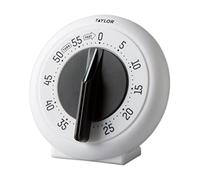 Taylor Precision Products 5831N - Timer meccanico ad anello lungo, colore: bianco