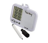 Taylor Precision Products - Timer da cucina a quattro eventi con lavagna bianca (normale)