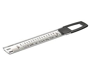 Taylor Pro Jam Termometro con Impugnatura Cool Touch, Acciaio Inox/Plastica, Argento/Nero, 31.5 cm