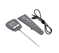 Taylor Pro Termometro digitale ricaricabile USB per carne con lettura istantanea, nero, 20,5 x 2,5 x 5,7 cm; 0,1 grammi