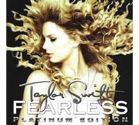 Taylor Swift Fearless: Platinum Edition (CD) Album with DVD