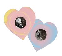 TAYLOR SWIFT - Lover - Live From Paris Heart Shaped Vinyl - 2xLP Webstore Exclusive Pink & Blue Marble with Clear Slipcase