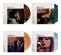 Taylor Swift - Midnights - Exclusive Limited Edition Multi Colored Collectors Bundle Pack ( All 4 Albums Included )