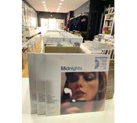 TAYLOR SWIFT MIDNIGHTS LP MOONSTONE BLUE MARBLED VINYL DISC SIGILLATO 2022