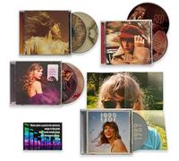 Taylor Swift "Taylor's Version" Collezione completa: Fearless Versione Taylor rossa Versione Taylor Speak Now Versione Taylor 1989 Versione Taylor 5 da The Vault Tracks / + Include carta d'arte bonus e poster