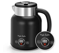 Taylor Swoden Asher - Bollitore elettrico inossidabile, 2200 W, 1,7 L, Bollitore elettrico con temperatura regolabile, 40-100°C, mantenimento in caldo di 1 ora, BPA FREE